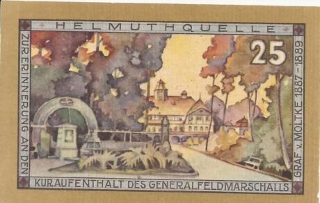 Реверс банкноты 25 пфеннигов (Германия) 1921 года