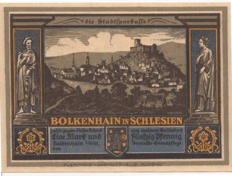 Аверс банкноты 1.50 Stadtsparkasse (Niemcy) 1922