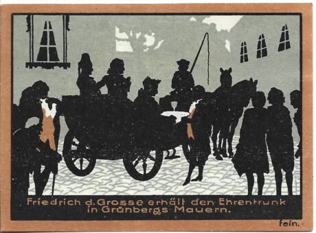 Реверс банкноты 50 fenigów (Niemcy) 1922