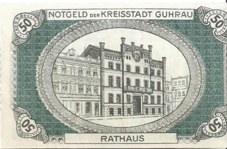 Реверс банкноты 50 пфеннигов (Германия) 1920 года