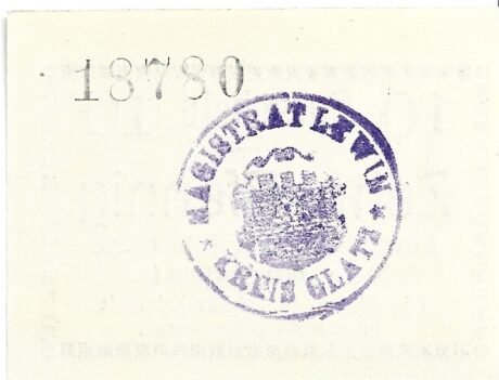 Реверс банкноты 10 fenigów (Niemcy) 1920