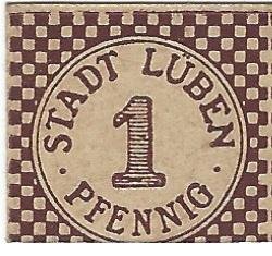 Аверс банкноты 1 пфеннигов (Германия) 1920 года