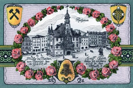 Реверс банкноты 50 пфеннигов (Германия) 1921 года