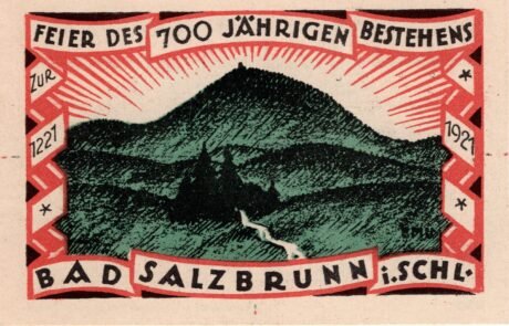 Реверс банкноты 50 fenigów (Niemcy) 1921