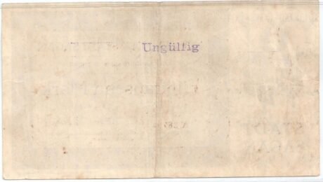 Реверс банкноты 5000 marek (Niemcy) 1923