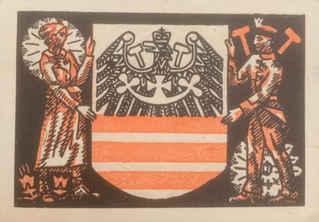 Реверс банкноты 25 fenigów (Niemcy) 1920