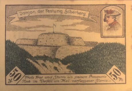 Реверс банкноты 50 пфеннигов (Германия) 1921 года