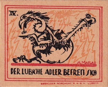 Реверс банкноты 20 пфеннигов (Германия) 1921 года