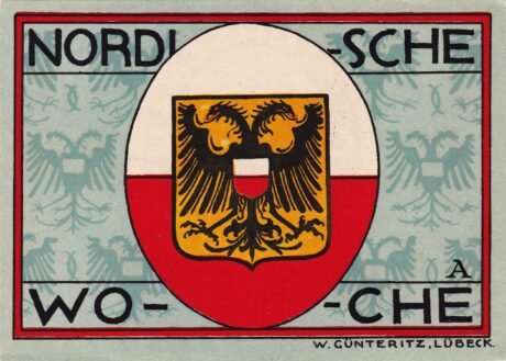 Реверс банкноты 50 fenigów Nordische Woche (Niemcy) 1921
