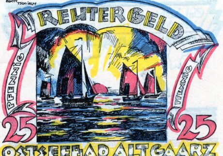 Реверс банкноты 25 пфеннигов (Германия) 1922 года