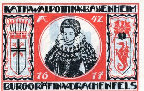 Реверс банкноты 25 пфеннигов Verkehrsverein (Германия) 1921 года