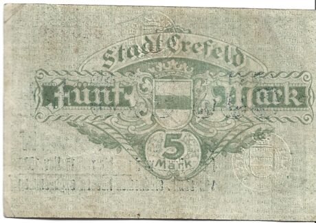 Реверс банкноты 500000 marek (Niemcy) 1918