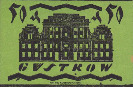 Реверс банкноты 50 fenigów (Niemcy) 1922