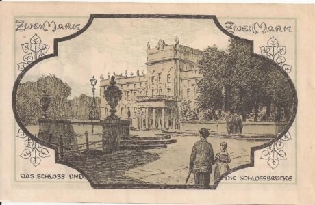 Реверс банкноты 2 marki (Niemcy) 1922