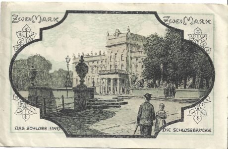 Реверс банкноты 2 marki (Niemcy) 1922