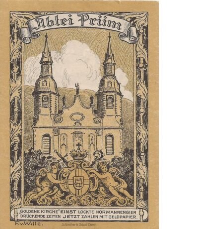 Реверс банкноты 50 fenigów (Niemcy) 1920