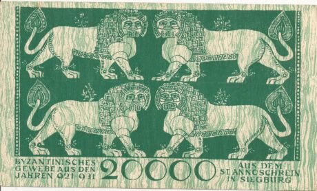 Реверс банкноты 20000 marek (Niemcy) 1923