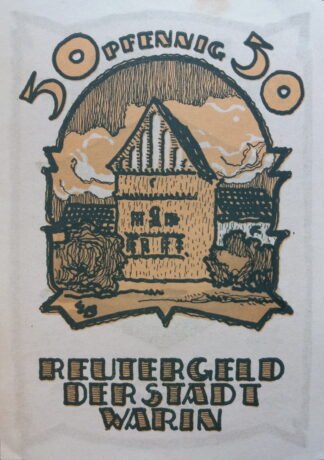 Реверс банкноты 50 пфеннигов (Германия) 1922 года