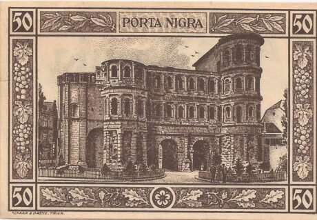 Реверс банкноты 50 fenigów (Niemcy) 1918