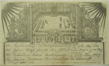 Реверс банкноты 50000000 марок (Германия) 1923 года