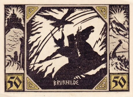 Реверс банкноты 50 пфеннигов (Германия) 1921 года