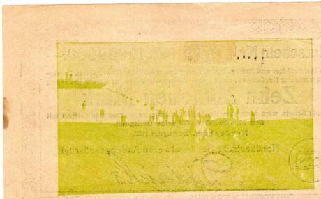Реверс банкноты 10000000 marek Norddeutsche Seekabelwerke (Niemcy) 1923