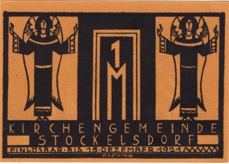 Аверс банкноты 1 марка (Германия)