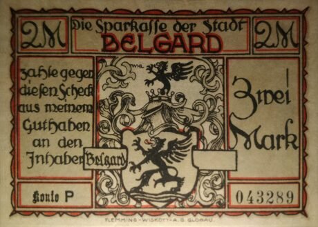 Аверс банкноты 2 marki (Niemcy)