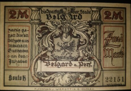 Аверс банкноты 2 marki (Niemcy)