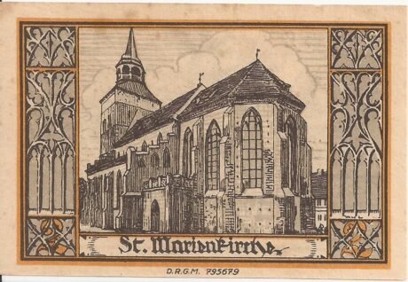 Реверс банкноты 2 marki (Niemcy) 1918