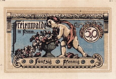 Реверс банкноты 50 пфеннигов (Германия) 1921 года