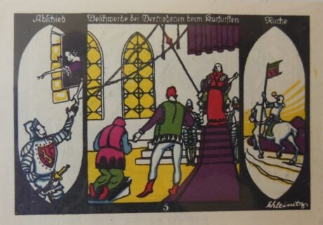 Реверс банкноты 50 fenigów (Niemcy) 1921