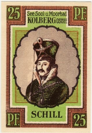 Реверс банкноты 25 fenigów (Niemcy) 1921