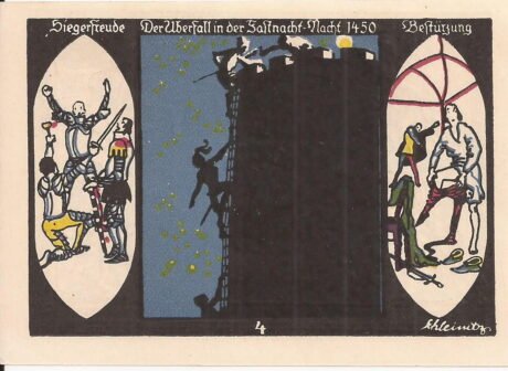 Реверс банкноты 50 fenigów (Niemcy) 1921