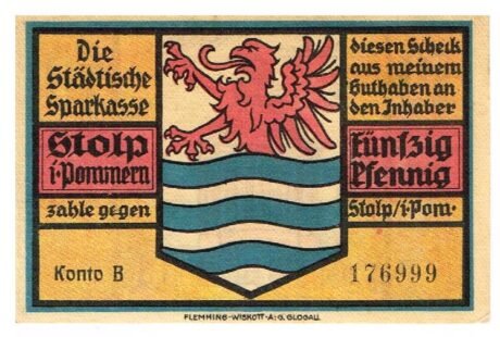 Аверс банкноты 50 пфеннигов (Германия)