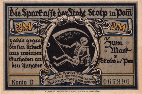 Аверс банкноты 2 marki (Niemcy) 1922