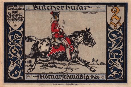 Реверс банкноты 2 marki (Niemcy) 1922