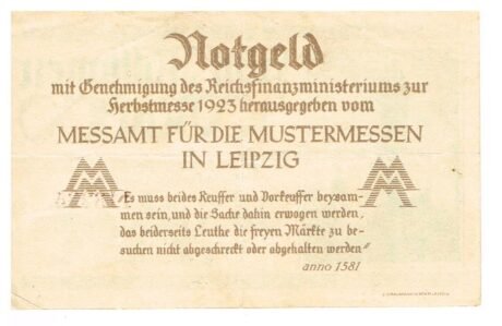 Реверс банкноты 5 000 000 marek (Niemcy) 1923