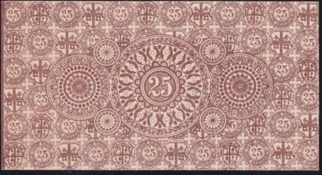 Реверс банкноты 25 fenigów Mayen i Andernach (Niemcy) 1919