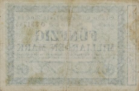 Реверс банкноты 50000000000 marek (Niemcy) 1923