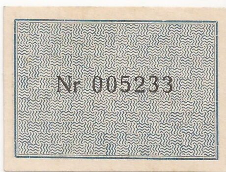 Реверс банкноты 50 fenigów (Niemcy) 1921