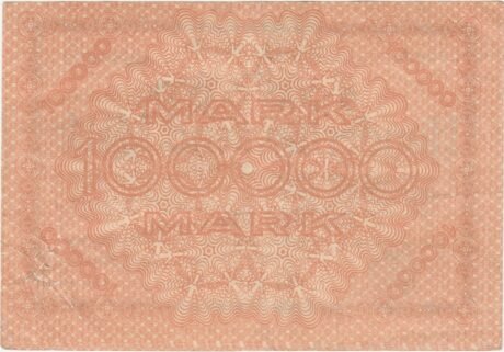 Реверс банкноты 100000 marek (Niemcy) 1923