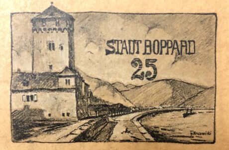 Реверс банкноты 25 пфеннигов (Германия) 1920 года