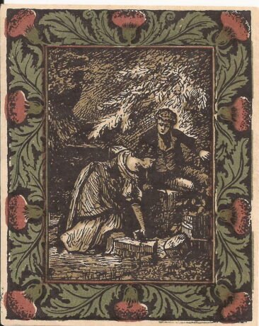 Реверс банкноты 50 fenigów (Niemcy) 1921