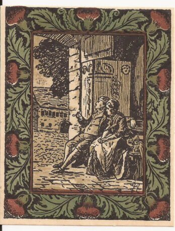 Реверс банкноты 50 fenigów (Niemcy) 1921