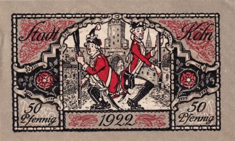 Реверс банкноты 50 пфеннигов (Германия) 1922 года