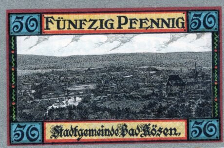 Реверс банкноты 50 пфеннигов (Германия) 1921 года