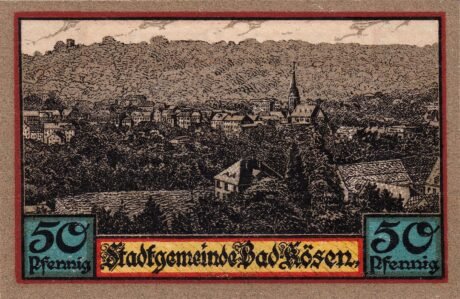 Реверс банкноты 50 пфеннигов (Германия) 1921 года