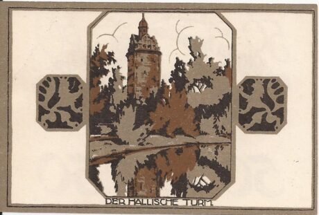 Реверс банкноты 50 fenigów (Niemcy)