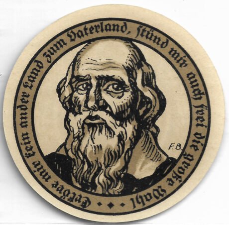 Реверс банкноты 50 fenigów (Niemcy) 1921